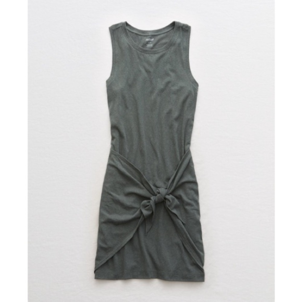 Aerie Tie Knot Tank Dress